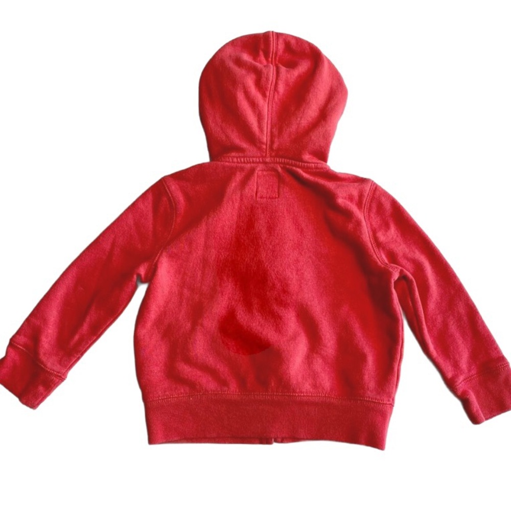 Gap Full Zip Red Hoodie Size 2 Years - Picture 3 of 6